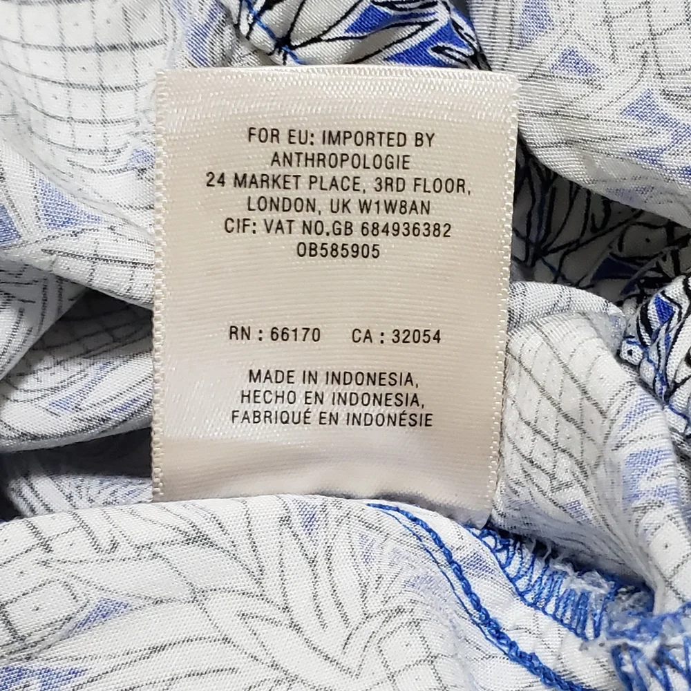 Anthropologie Maeve Imelda One Shoulder Crop Top Size‎ Small - Picture 13 of 14